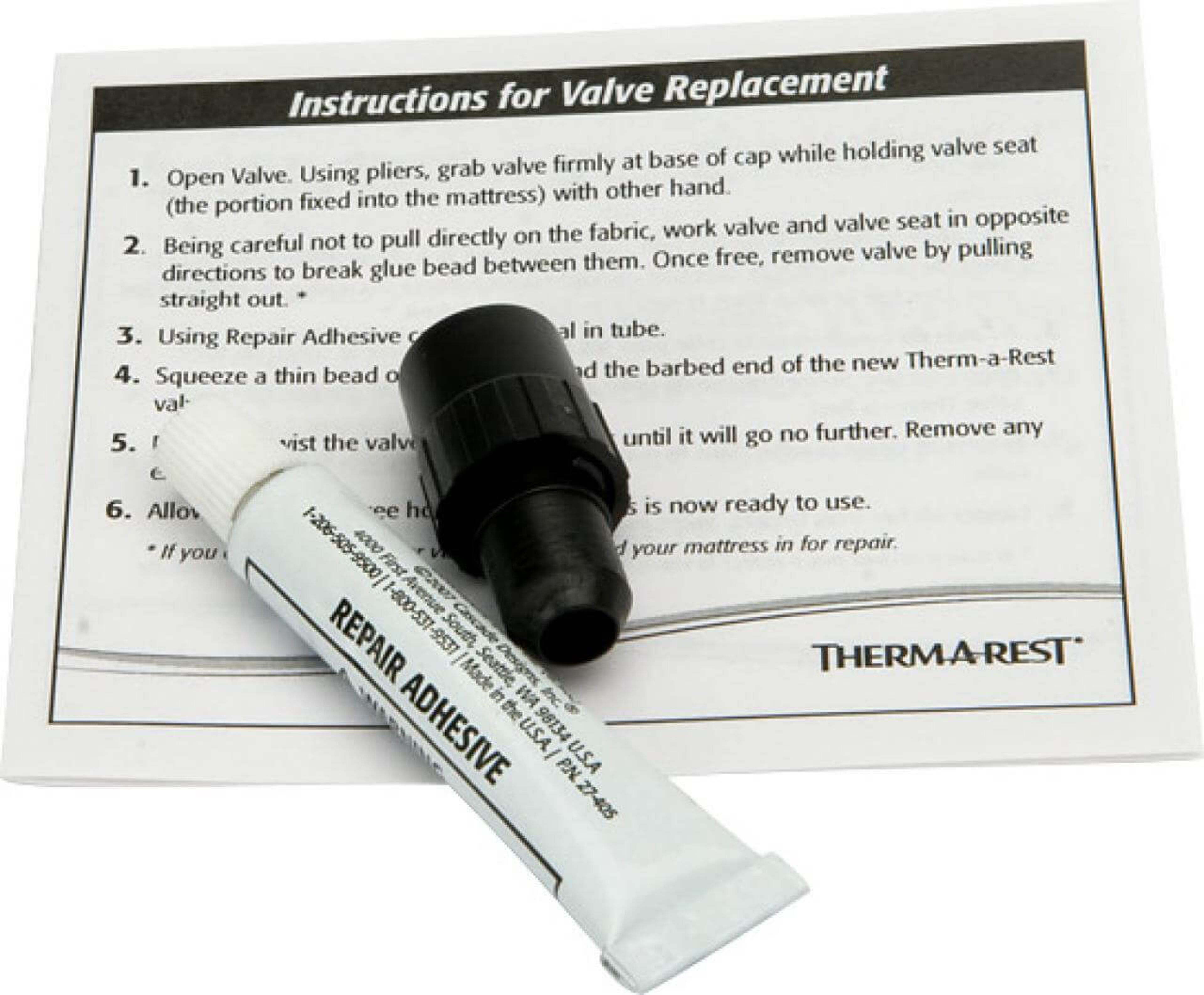 Kit de réparation de valve Thermarest