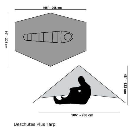Six Moon Designs Deschutes Plus Ultralight Backpacking Tarp Six Moon Designs Deschutes Plus Ultralight Backpacking Tarp