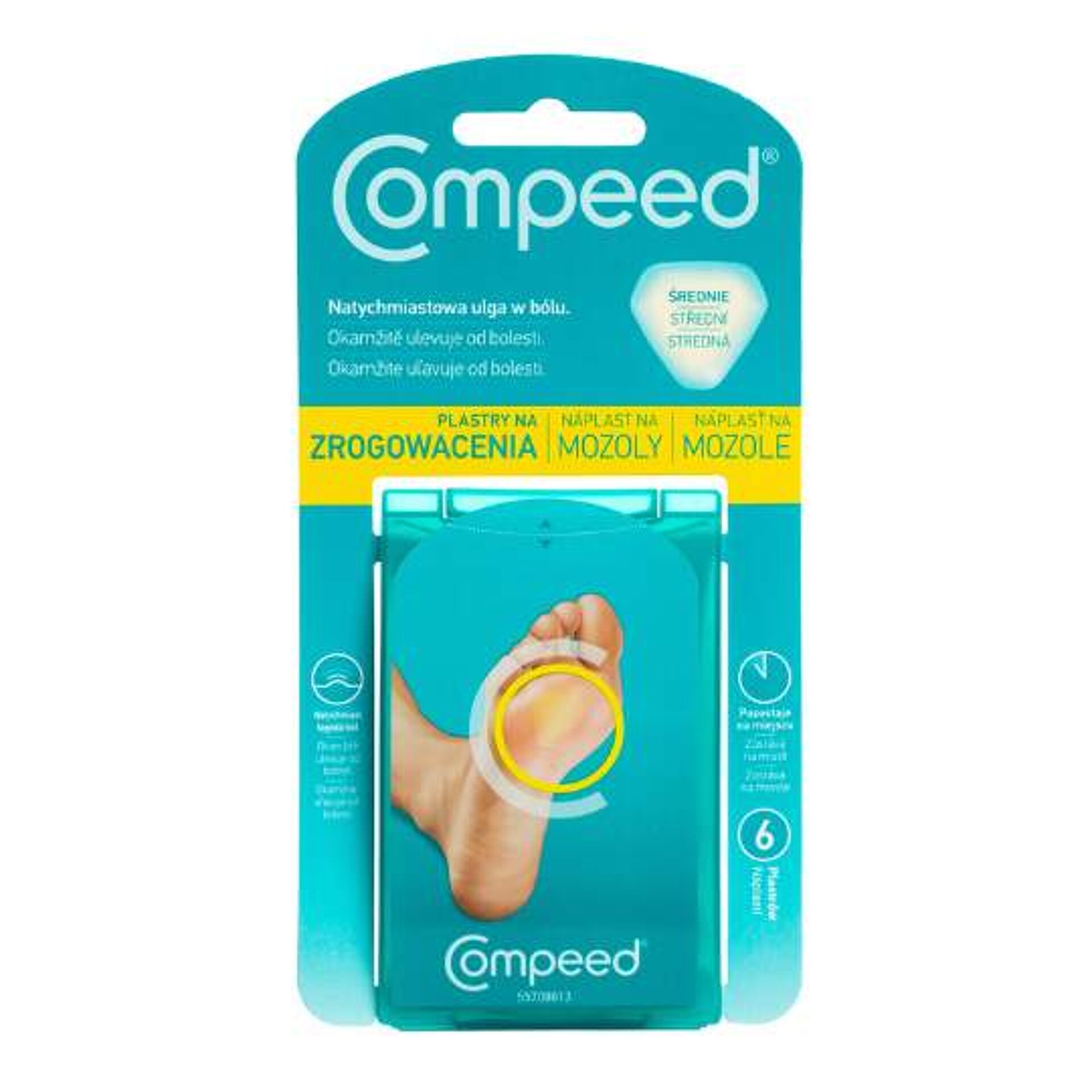 Plasturi pentru calusuri COMPEED