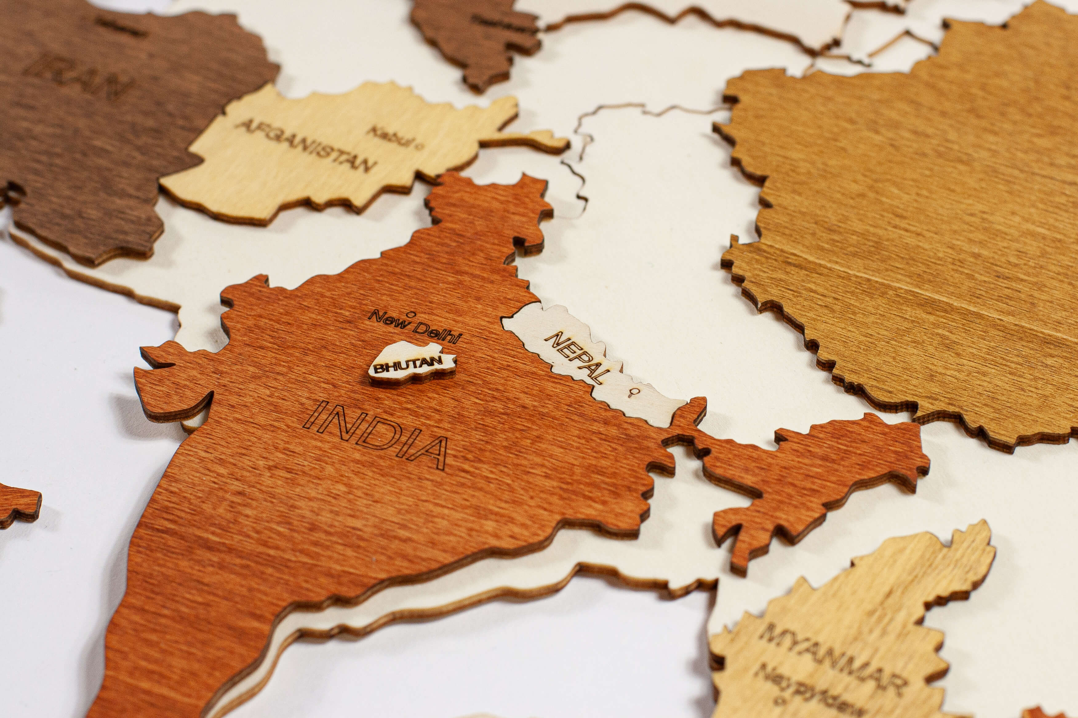 (最終値下げ)木製世界地図 木製世界地図パズル | 68travel