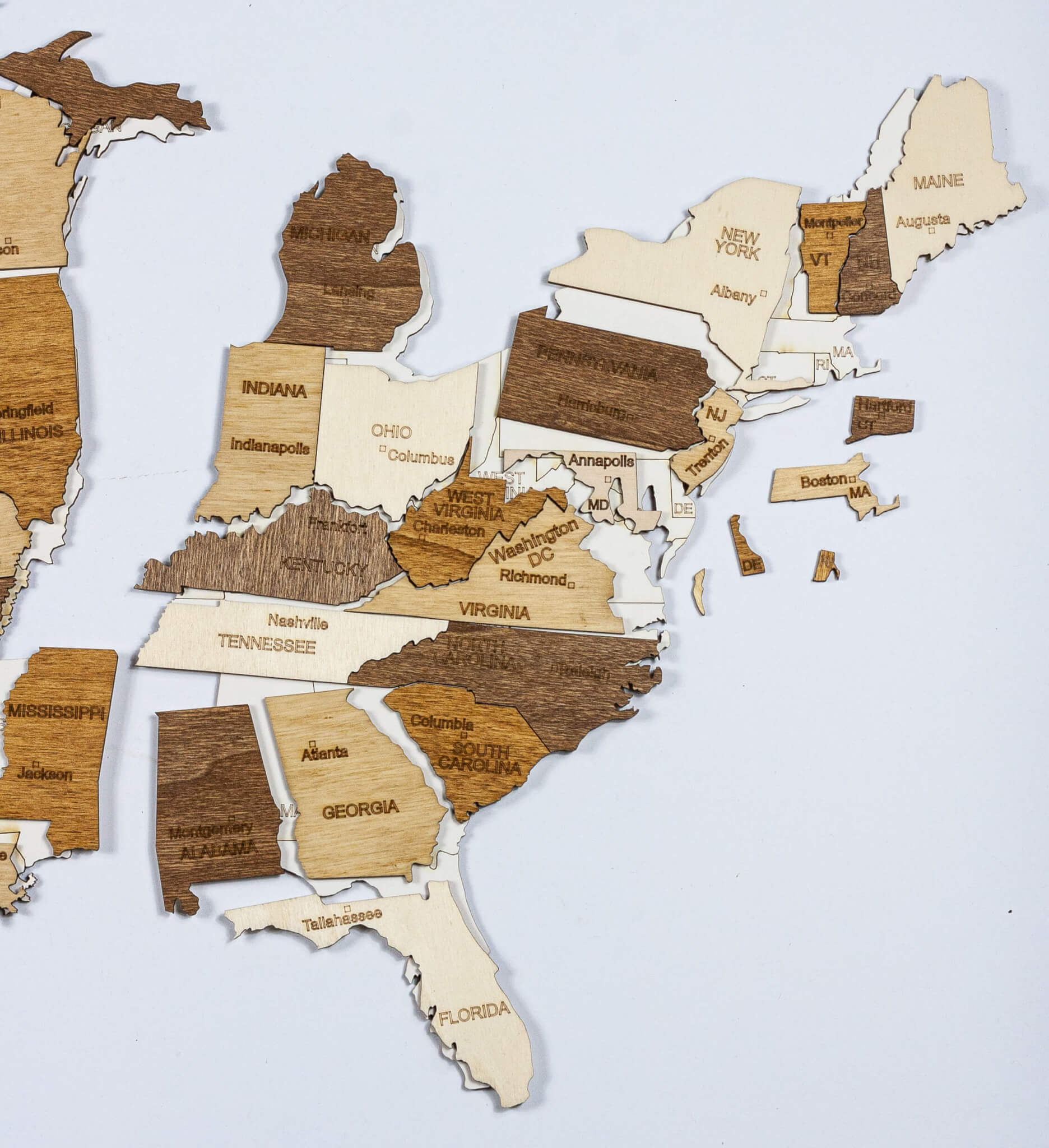 【お値下げ】ユニークなアメリカのイラスト地図 6点 お値下げ】ユニークなアメリカのイラスト地図 6点