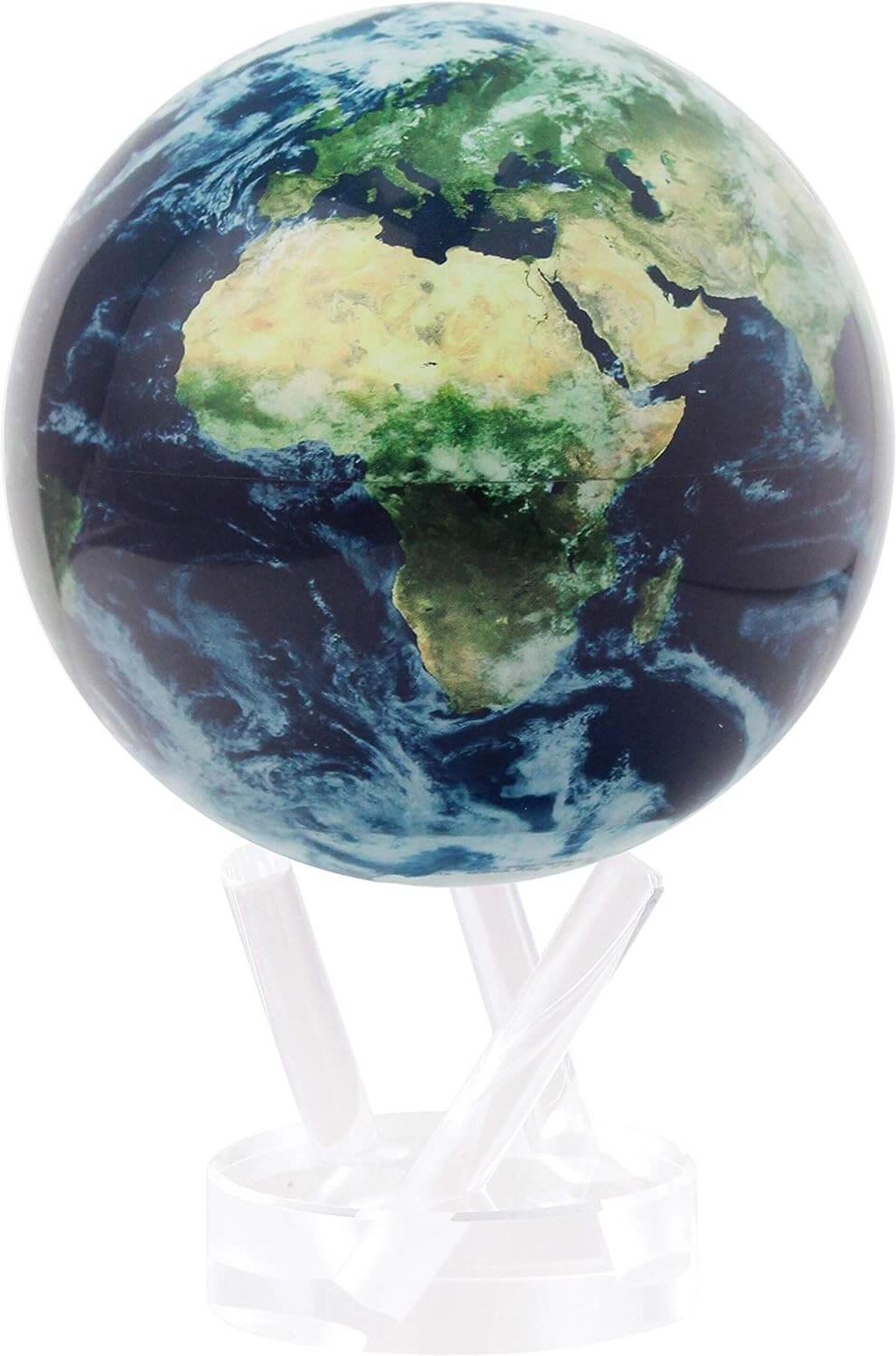 MOVA Earth with Clouds Self Rotating Globe