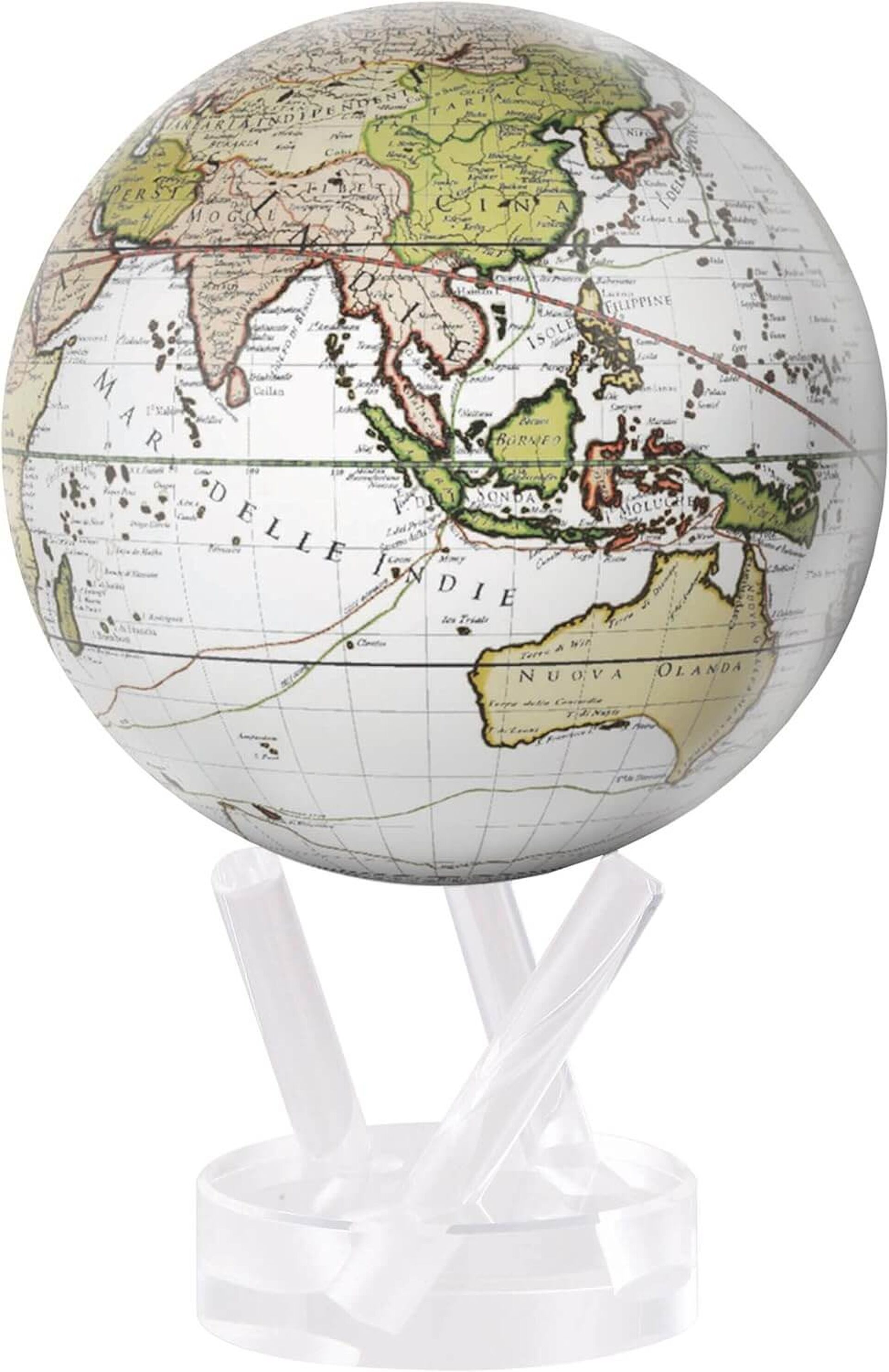 Globo terrestre magnético MOVA Globe White Antique