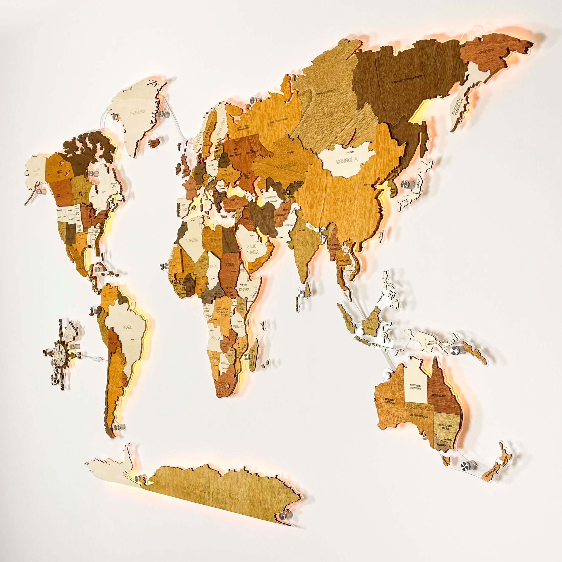 LED-beleuchtete Karten