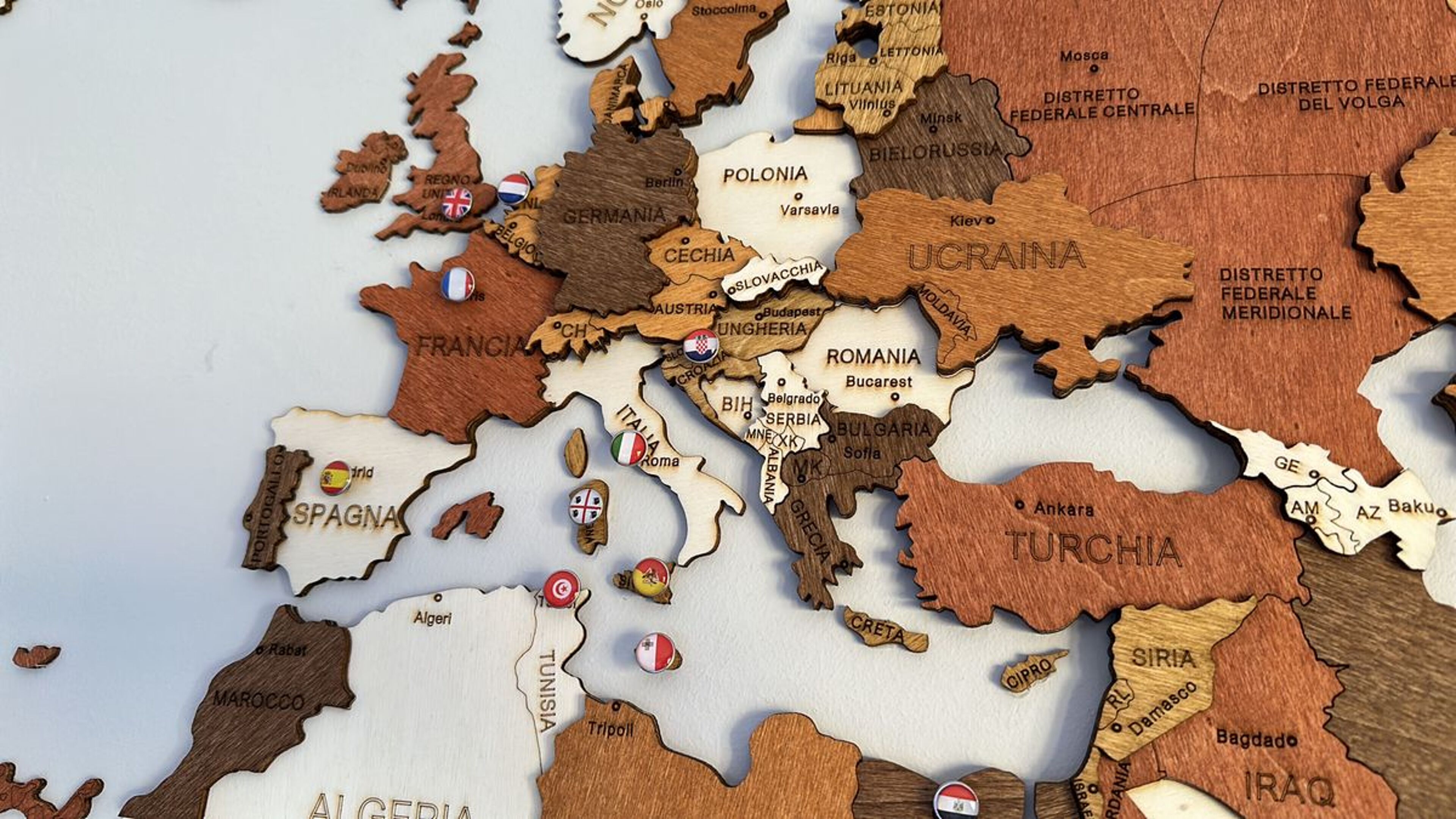 Review for Wooden World Map Wall Decoration - image from Marco Chiola
