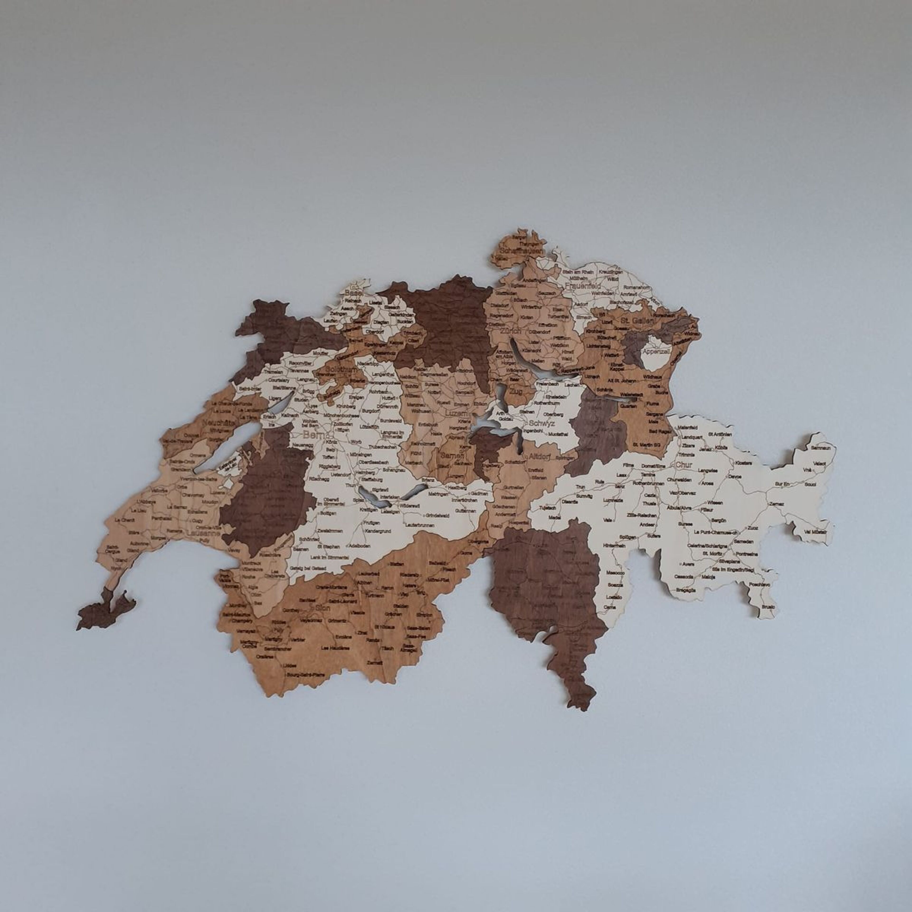 Review for Switzerland Wooden Map - image from Anonym