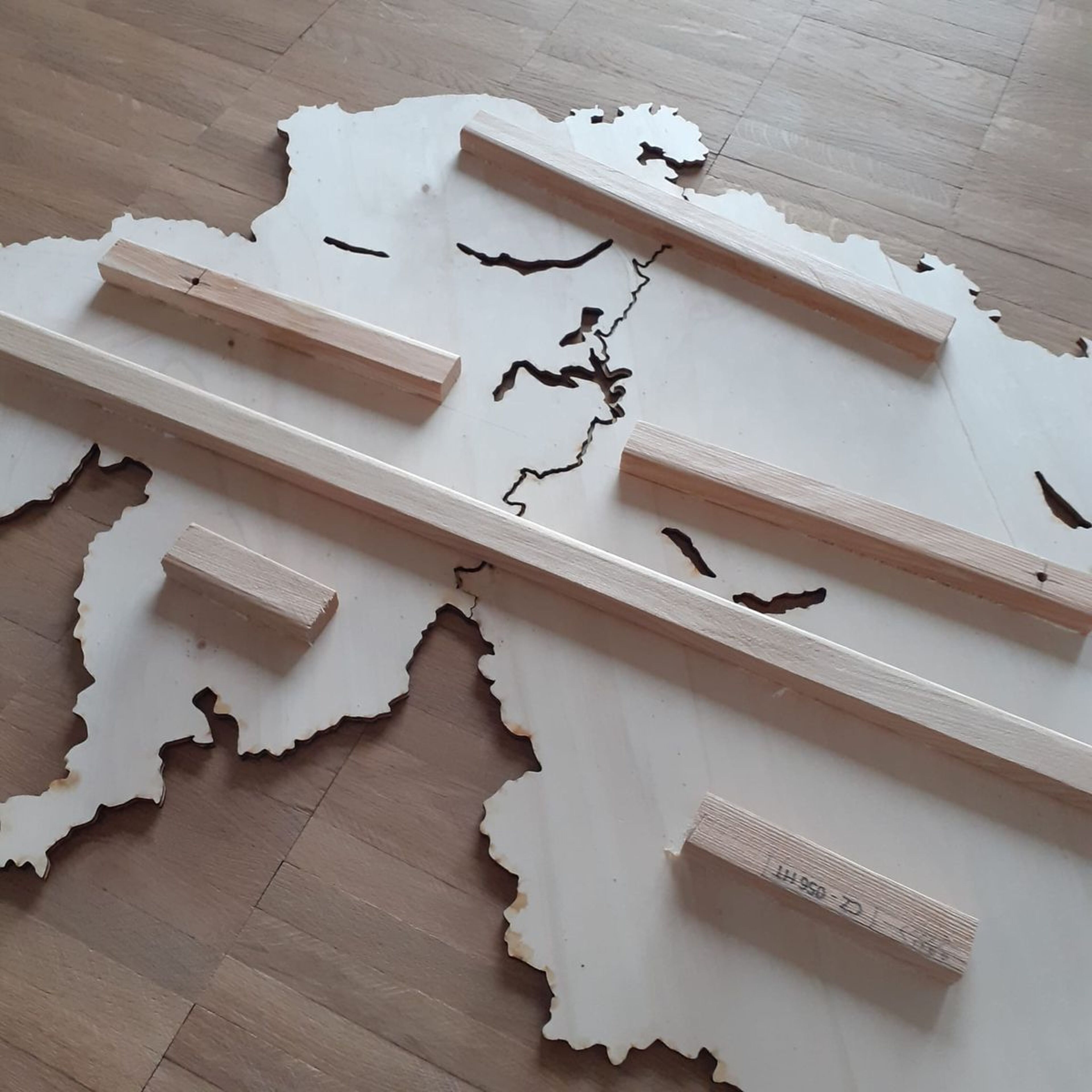 Recenze na Švýcarsko dřevěná mapa - obrázek od Anonym
