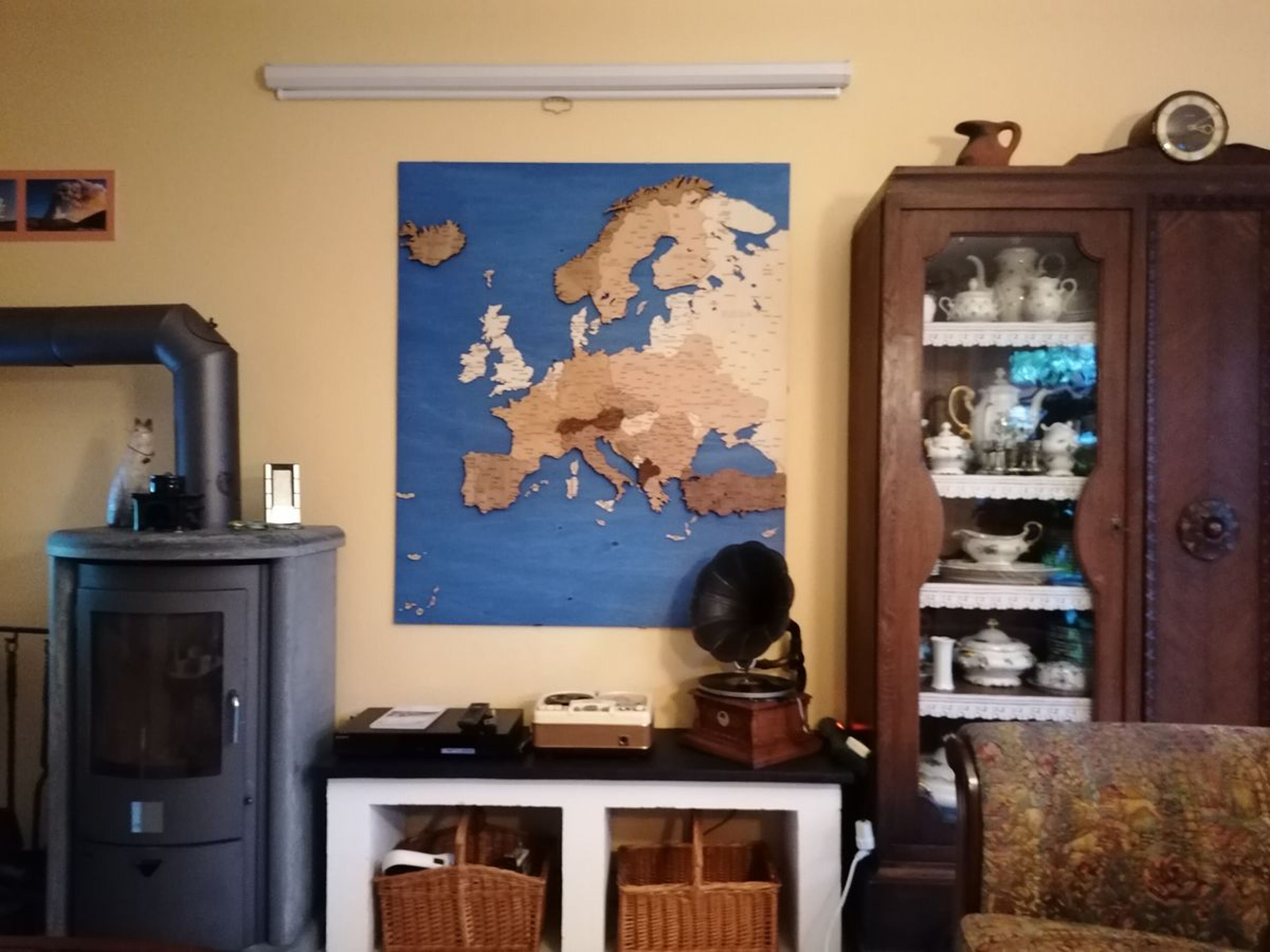 Review for 3D Wooden Wall Map of Europe - image from Gabriele Kramp