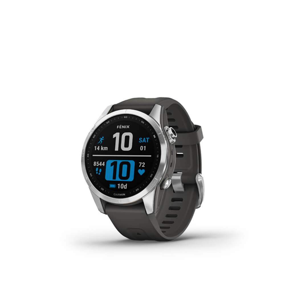 【中古】Garmin Fenix7 Silver / Graphite Garmin fenix 7 - Silver, Graphite Band | 68travel