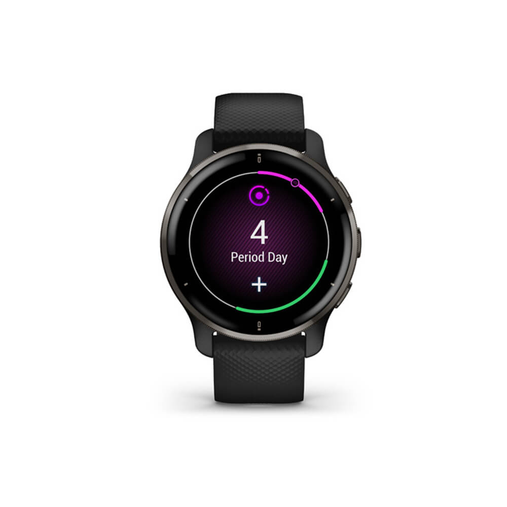 GARMIN - 【中古】GARMIN VENU 2 PLUS BLACK/SLATE ガーミン（GARMIN） Venu 2 Plus Black / Slate 010-02496-41